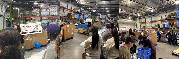 Volunteering at Food Bank of CENC