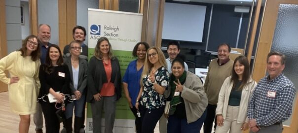 ASQ Raleigh Meet and Greet with the Leadership Team